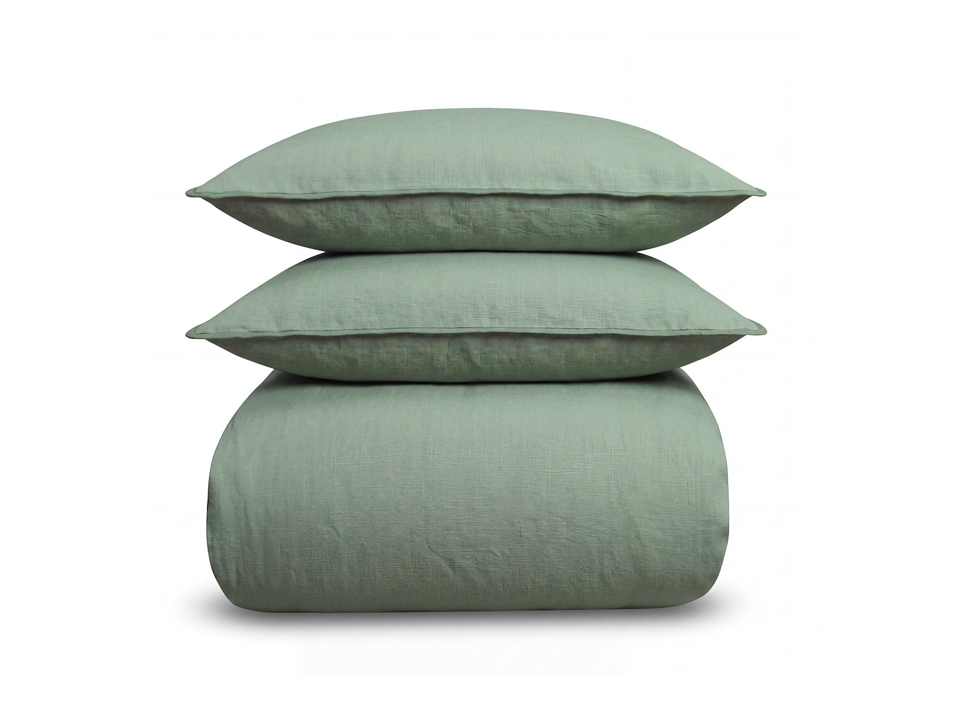 Dormeo posteľná bielizeň Linen zelená