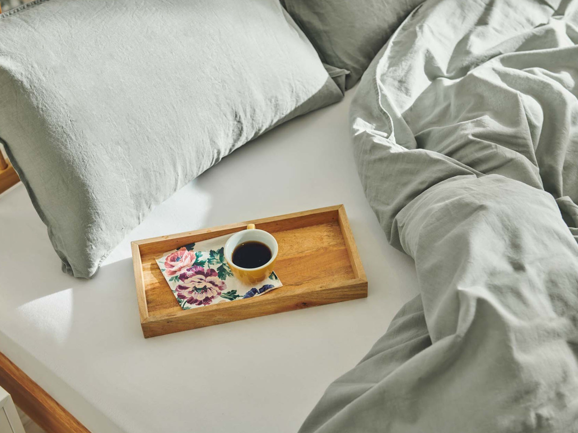 Dormeo posteľná bielizeň Linen sivá