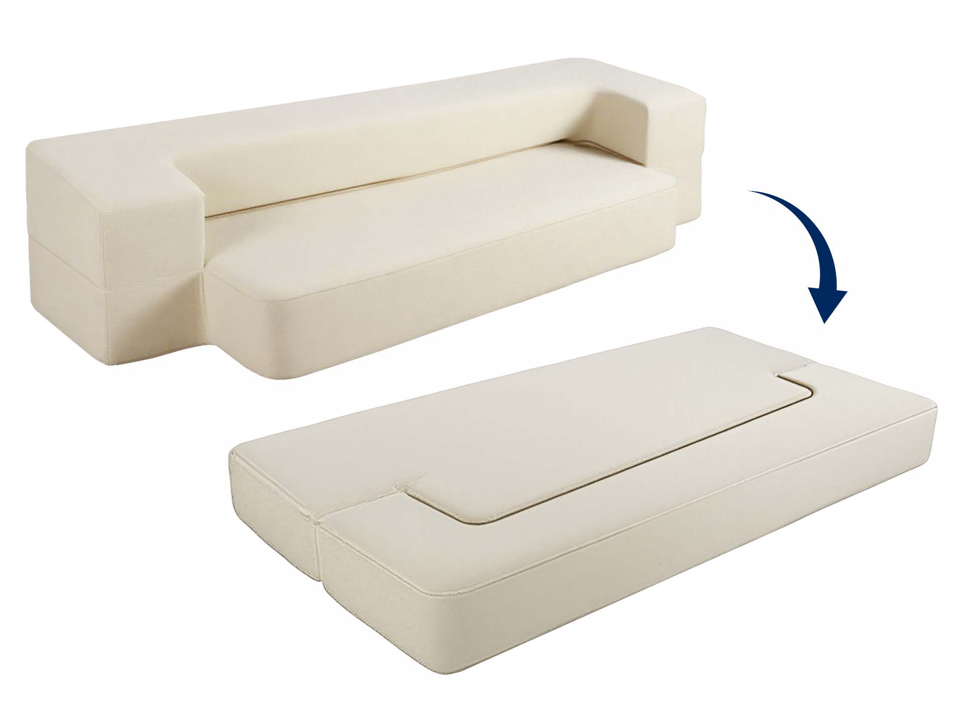 Dormeo Rozkladacia Pohovka 2V1 BéžOvá-image