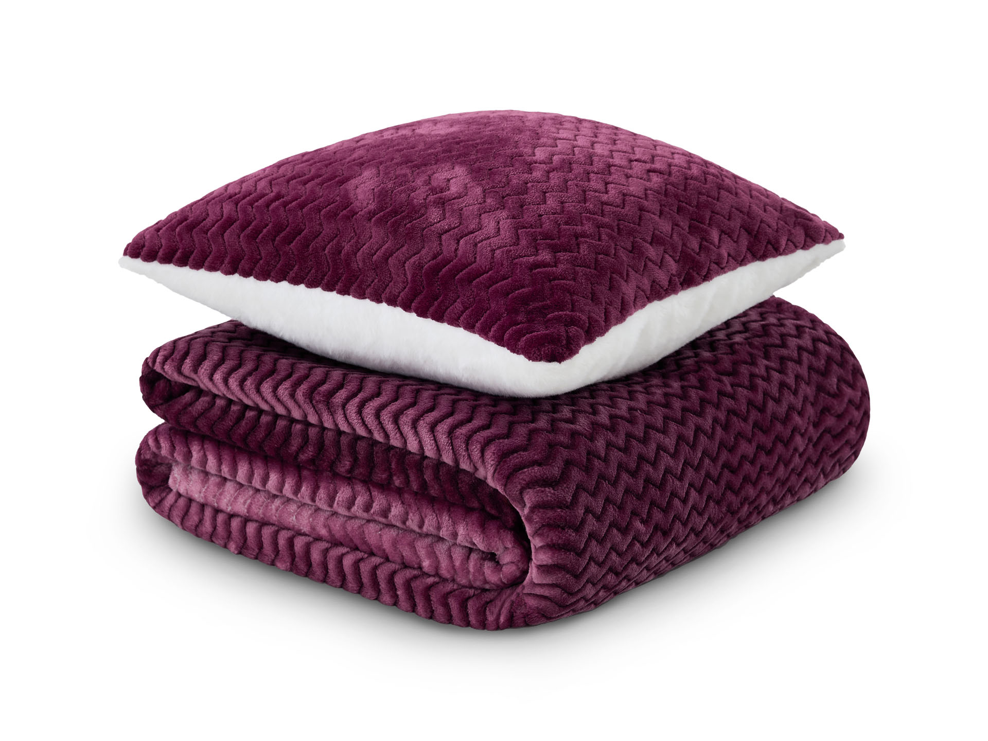 Dormeo hrejivý Set Warm Hug ombre fialový