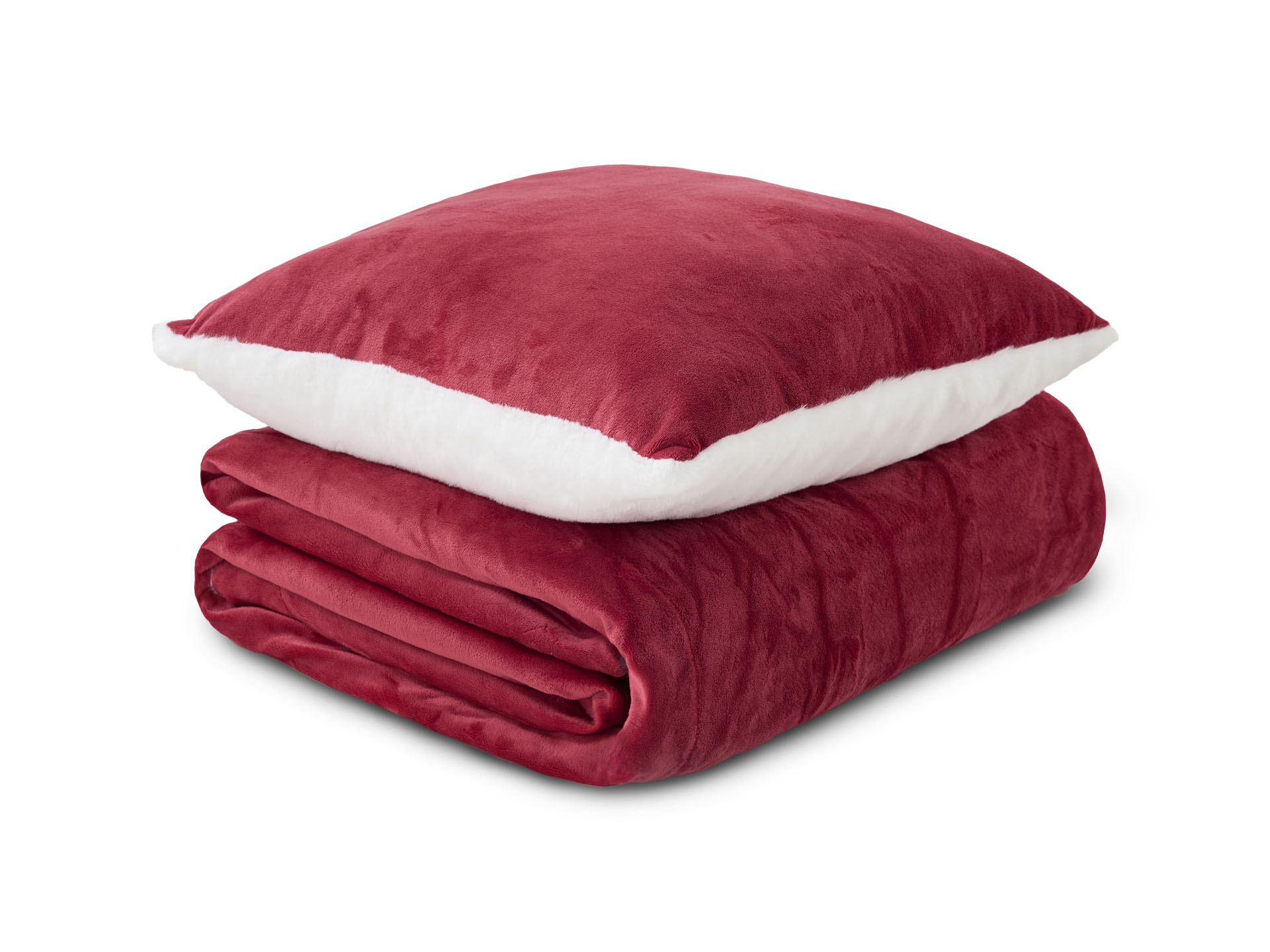 Dormeo hrejivý Set Warm Hug červený