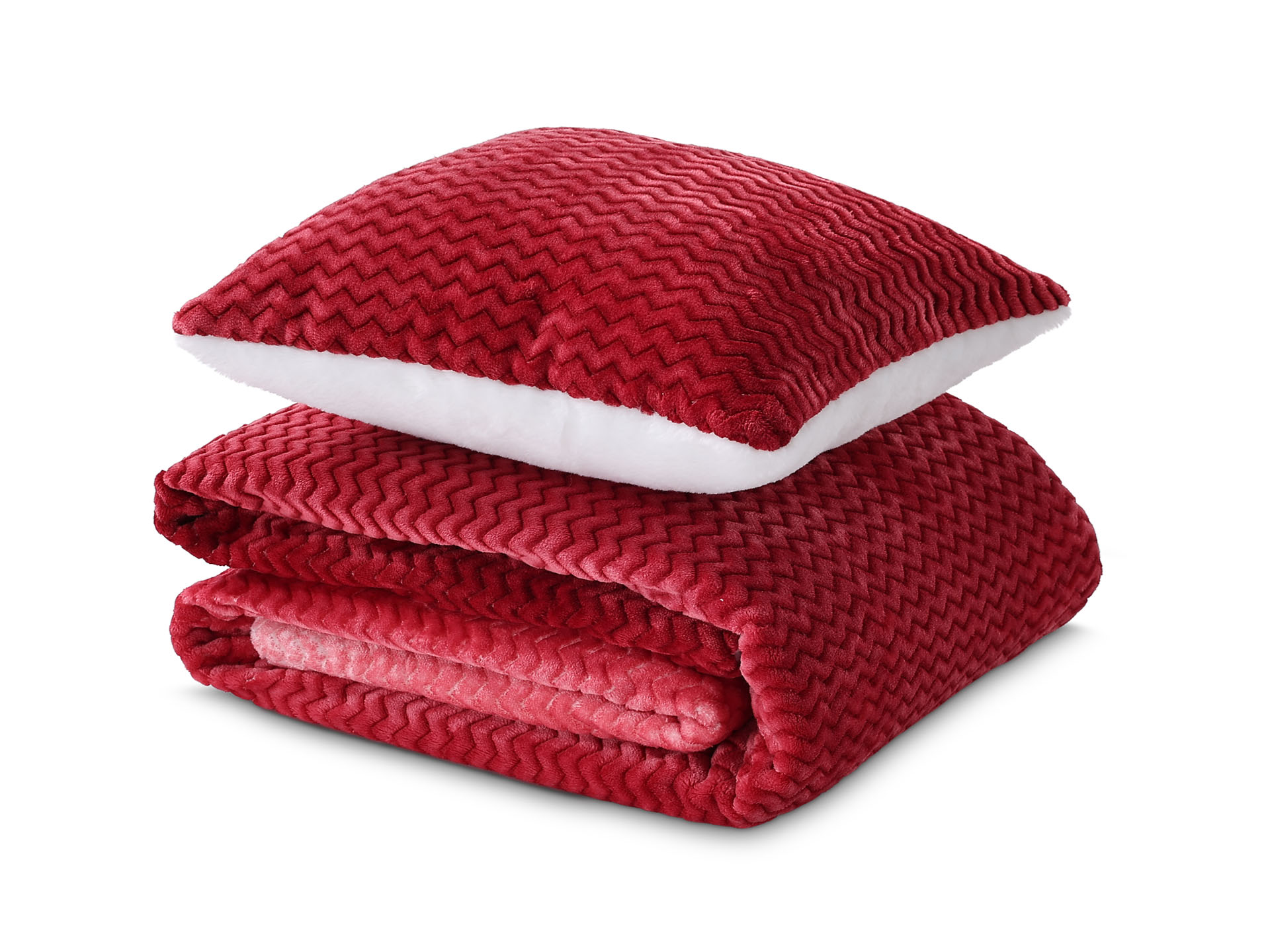 Dormeo hrejivý Set Warm Hug červené ombré