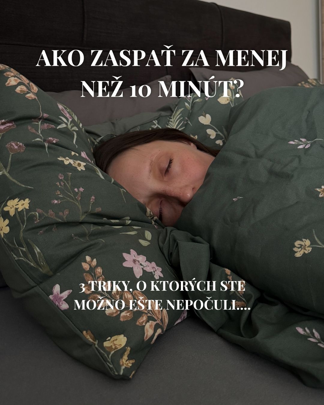 Nedokážeš pred spaním vypnúť svoju myseľ, hoci je už veeeeeeľmi neskoro?